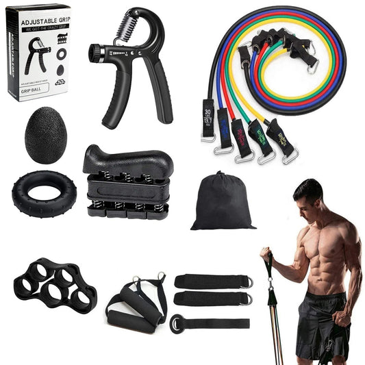 Kit ejercitador de manos banda tubular