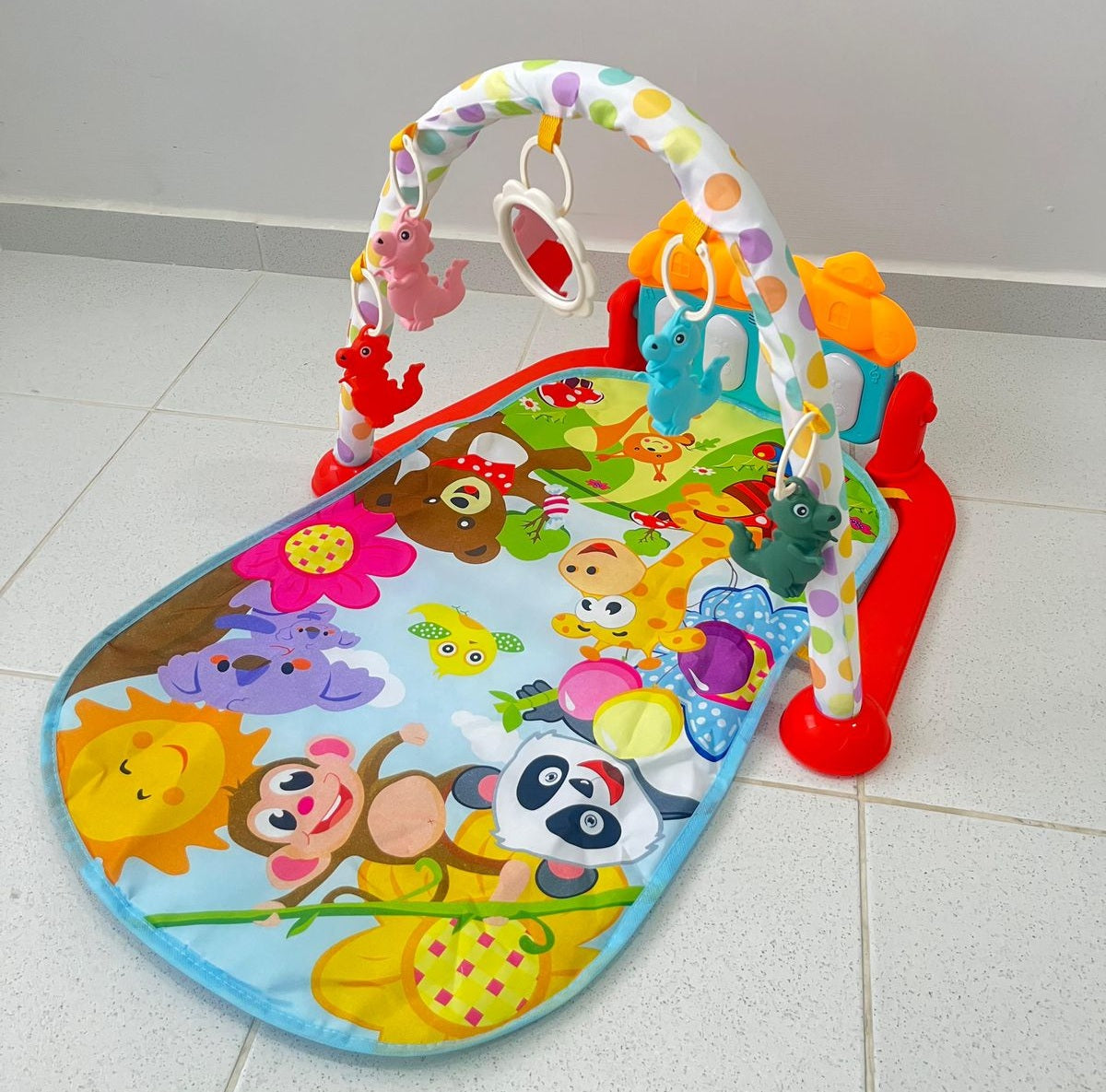 Gimnasio piano para bebés