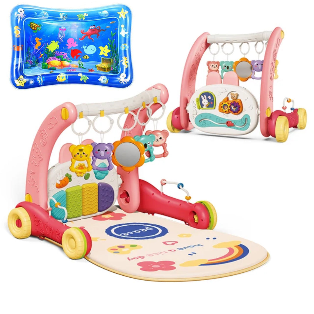 Gimnasio piano y andadera + Tapete de agua