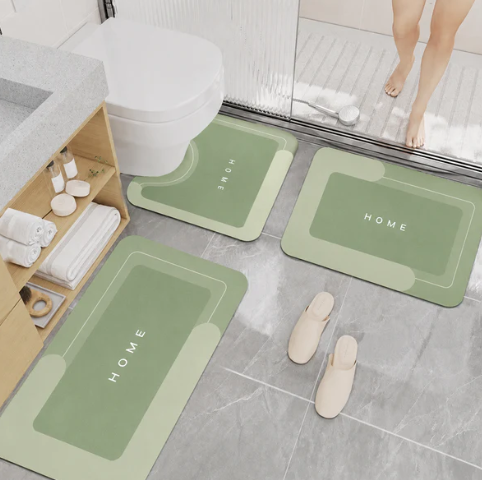 Alfombra tapete de baño absorbente